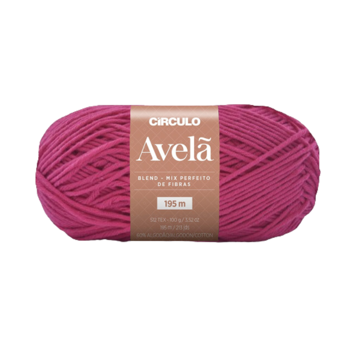HILO AVELA CIRCULO 3455 ROSA BRILHANTE